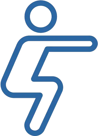 1 Physical Therapy Services Provided Blue Rose Physical Squats Icon Png Pose Icon