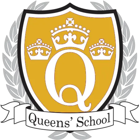 Queensu0027 School A Specialist Sports And Science College Queens School Logo Png Queen Logo