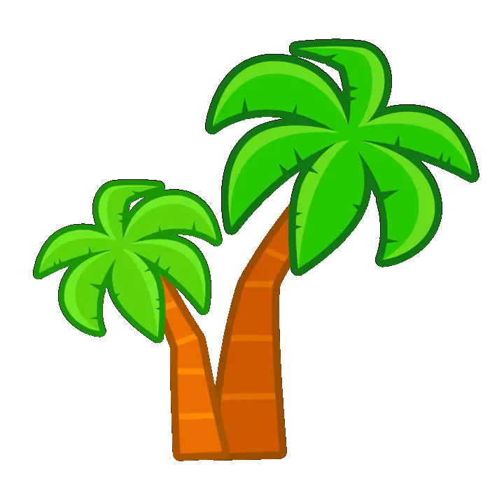 Top Palm Leaves Stickers For Android U0026 Ios Gfycat Animated Palm Tree Gif Png Palm Leaf Transparent