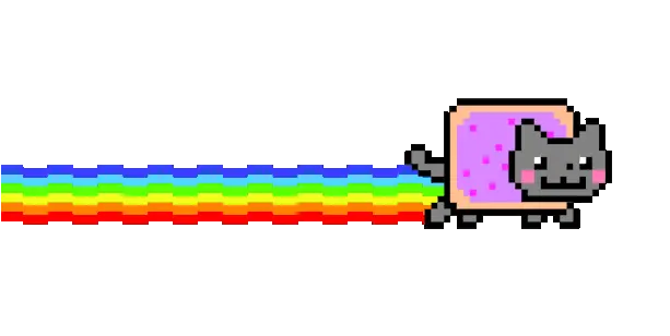 Rainbows U0026 Rain Kawaii Amino Nyan Cat Gif Png Rain Png Gif