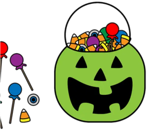 Trick Or Treat Clipart Street Trickortreating Transparent Background Trick Or Treat Candy Clipart Png Trunk Or Treat Png