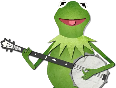 A Song From Kermit A Short Animation On Behance Kermit Banjo Transparent Png Kermit The Frog Png