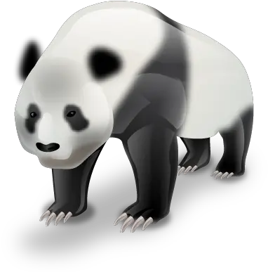 Panda Bear Icon Png Transparent Background Free Download Panda Png 3d Panda Transparent Background