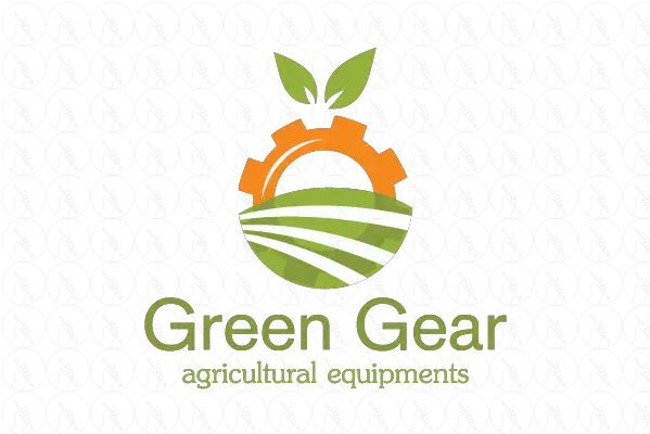 Pin By The Logo Mix Png Agriculture Logo Design Gear Logo