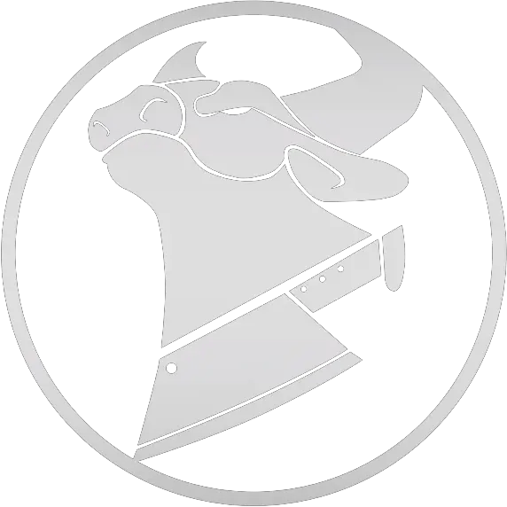 Cow Chop Logo Support Campaign Twibbon Transparent Cow Chop Logo Png Cow Logo