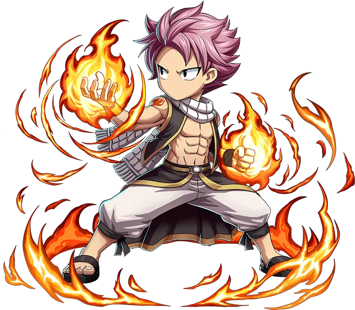 Natsu Dragneel Natsu Brave Frontier Png Natsu Transparent