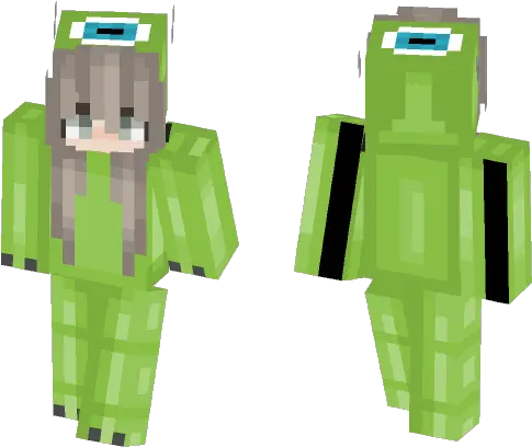 Download Mike Wazowski From Monsters Inc Minecraft Skin For Wither Boss Skin Minecraft Png Mike Wazowski Png