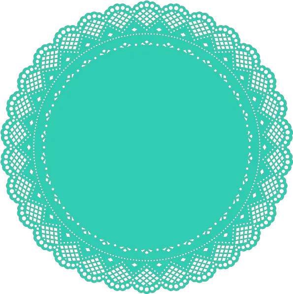 Download Free Png Turquoise Doily Clip Art Vector My Best Friend Muslimah Doily Png