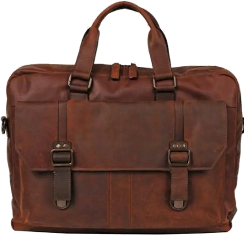 Handcrafted Vintage Leather Briefcase Handbag Png Briefcase Png
