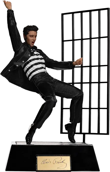 Elvis Presley Jailhouse Rock 110 Art Scale Statue By Iron Studios Presley Jailhouse Rock Elvis Presley Png Elvis Buddy Icon