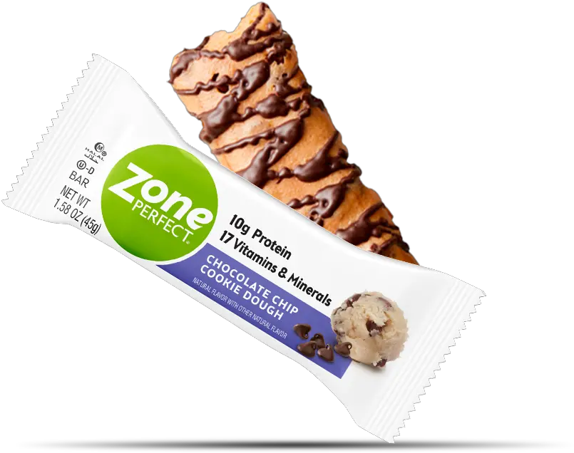 Zoneperfect Classic Bar Zone Cookie Dough Protein Bar Png Chip Png