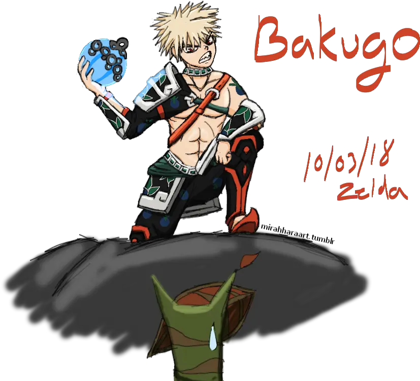 Talkativelock Illustration Png Bakugo Png