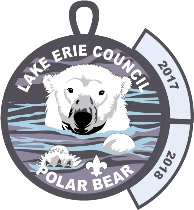 Polar Bear Award U2014 Lake Erie Council American Eskimo Dog Png Polar Bear Transparent Background