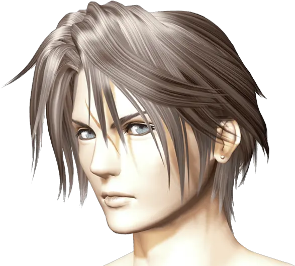Final Fantasy Viii Square Enix Squall Leonhart Face Png Irvine Icon Ff8