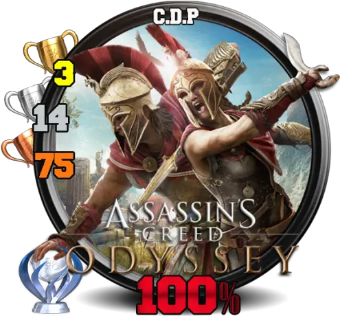 Sticker Ac Odyssey Caçadores De Platina Designbust Assassin Creed Odyssey Icon Png Assassins Creed Icon
