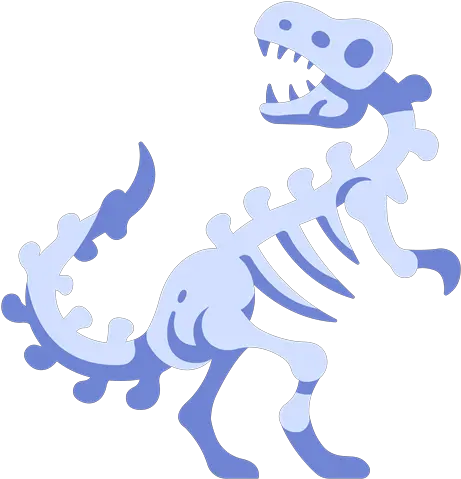 Flat Dinosaur Skeleton Dinosaurs Icons Fictional Character Png Dinosaur Icon Png