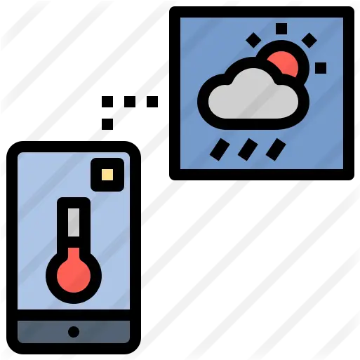 Temperature Sensor Free Weather Icons Smart Device Png Weather Channel Temperature Icon