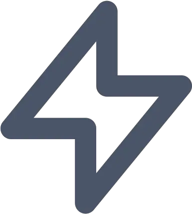 Lightning Bolt Free Icon Of Heroicons Lightning Bolt Logo Png Lightning Bolt Icon Png