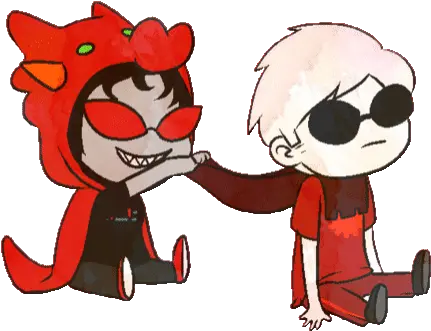 Top Homestuck Icons Stickers For Android U0026 Ios Gfycat Dave And Terezi Fanart Png Demon Tumblr Icon