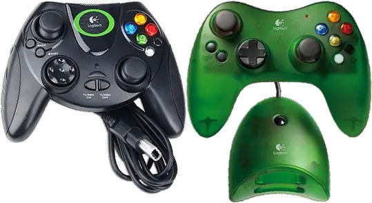Download Original Xbox Controller Png Xbox Controller Logitech First Xbox Png