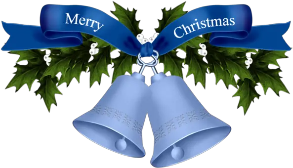 Forgetmenot Christmas Bells Merry Christmas Silver And Red Png Christmas Bells Transparent