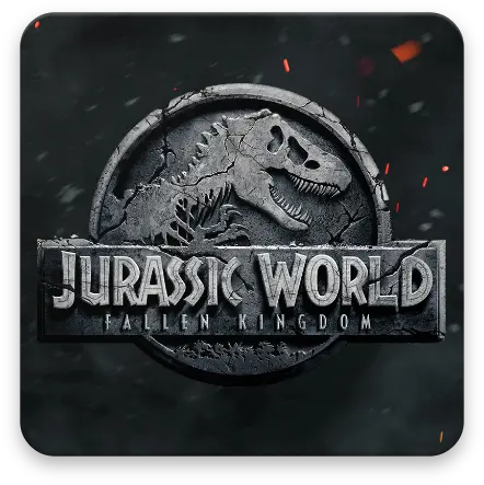 Download Jurassic World Wallpaper Jurassic World 2018 Logo Png Jurassic Park Logo Black And White