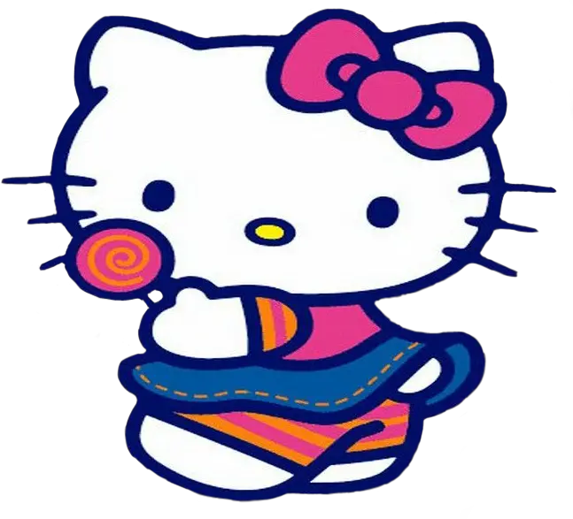 Hello Kitty Cocinera Para Coloreas Png