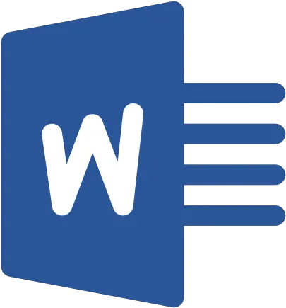 Word Microsoft Logo Word Icon Png Tick Icon Word