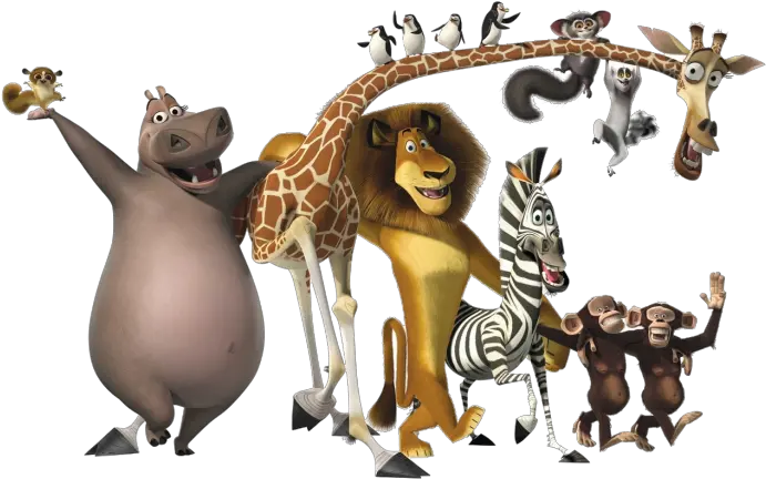 Library Of Madagascar Characters Banner Madagascar Characters Png Characters Png