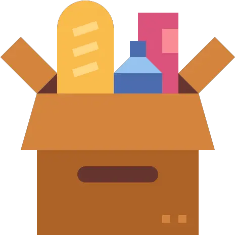 Food Donation Free Food And Restaurant Icons Cardboard Packaging Png Food Box Icon png