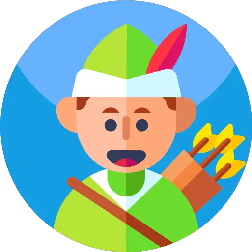 Robin Hood Free Vector Icons Designed Fictional Character Png Robin Hood Icon