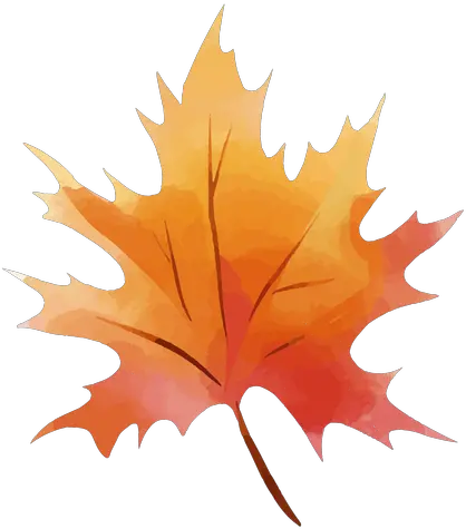 Autumn Leaf Watercolor Transparent Png U0026 Svg Vector Lovely Autumn Leaf Icon