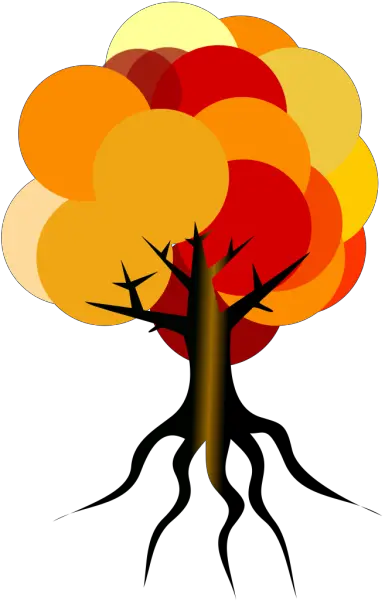 Colorful Tree Fall Png Svg Clip Art For Web Download Clip Tree Roots Clipart Fall Icon