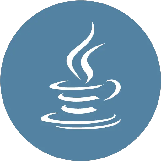 Java Icon Flat Round System Png Java Logo