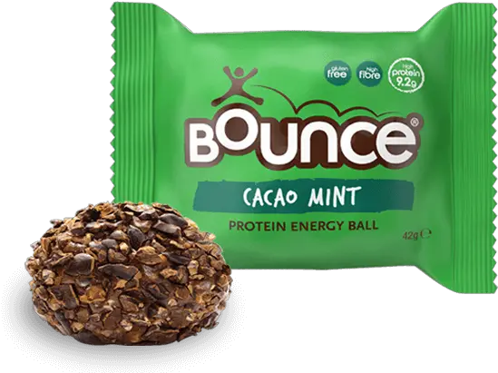 Bounce Energy Ball Peanut Protein Blast 49g X 3 Bounce Cacao Mint Png Energy Ball Png