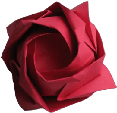 Download Hd Free Png Origami Rose Images Transparent Origami Flower Png Rose Png Transparent