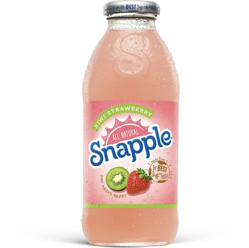 Snapple Bottle Transparent Png 076183163634 Snapple Png