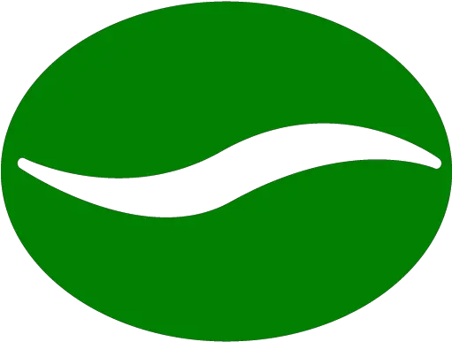 Green Coffee Bean 2 Icon Free Green Coffee Icons Vertical Png Coffee Beans Icon png