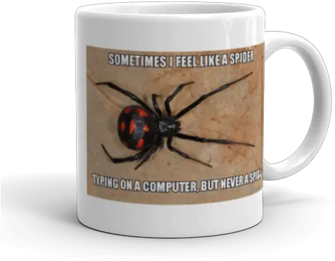 Sometimes I Feel Like A Spider Typing Viuda Negra En Yucatan Png Black Widow Spider Png