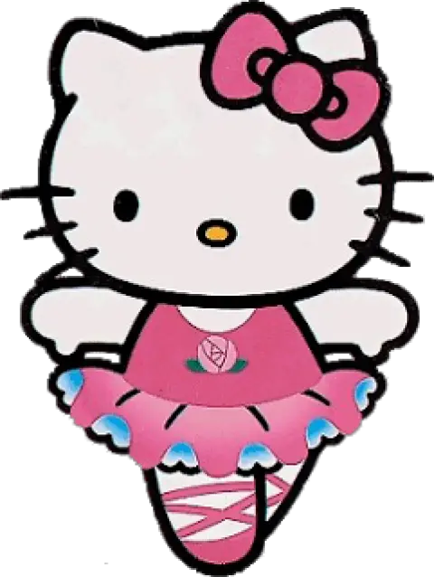 Hello Kitty Arriba De Un Unicornio Png