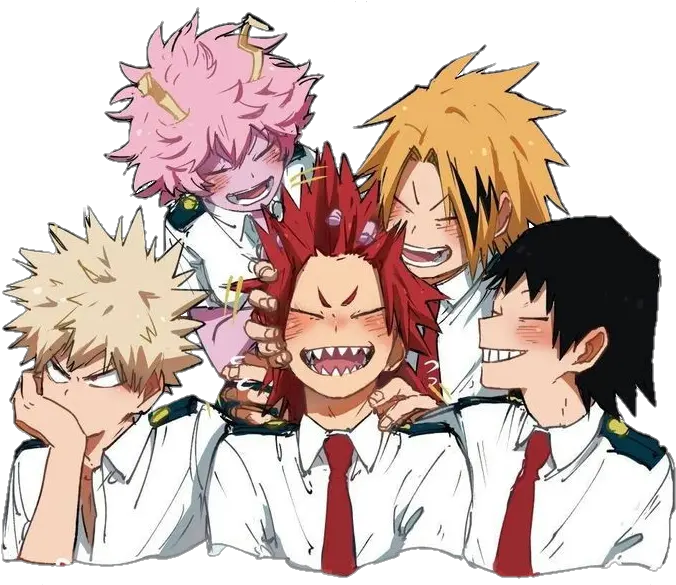 Freetoedit Freetoeditremix Png Bnha Mha Myheroacadamia Bnha Bakusquad Bakugo Png