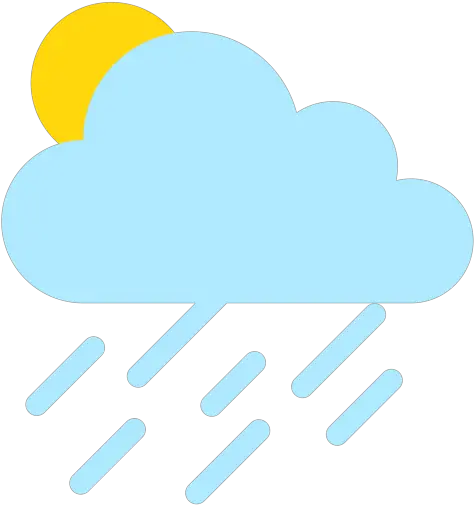 Sun Behind Rain Cloud Emoji Nube Emoji Lluvia Png Rain Cloud Transparent
