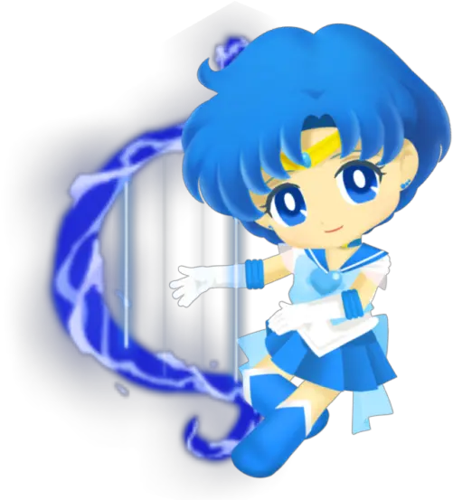 Sailor Moon Drops Mercury Png Sailor Soapbox Mercury Sailor Mercury Png