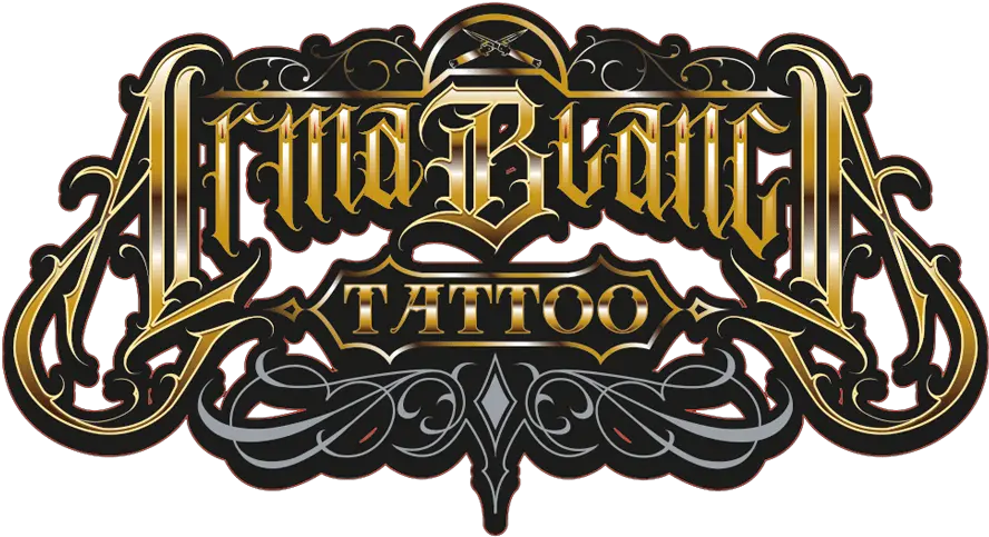 Arma Blanca Tattoo Calligraphy Png Arma Logo