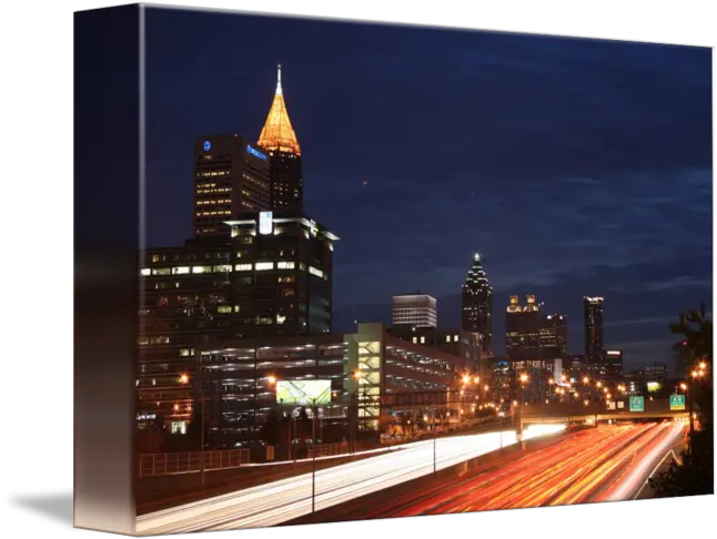 Atlanta Skyline 3 By Wjthomas Skyscraper Png Atlanta Skyline Png