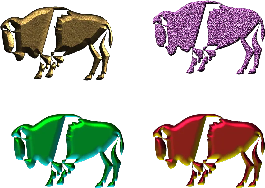 Buffalo 3d Png Picture Mammal Buffalo Png