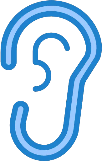 Ear Ear Icon Blue Png Ear Icon Png