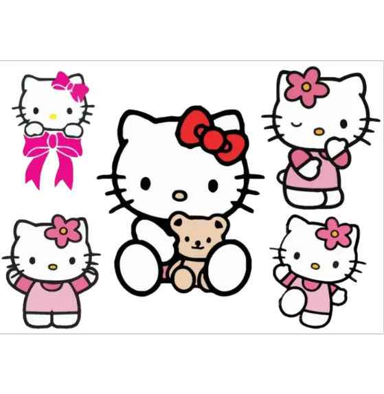 Hello Kitti Moderna Png