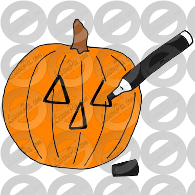 Draw Pumpkin Face Picture For Classroom Png