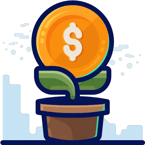 Finance Money Growth Business Plant Icon Free Business Png Plant Icon Png